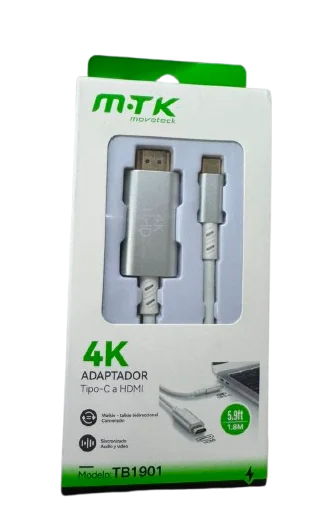 Adaptador TIpo C a HDMI 4K TB1901