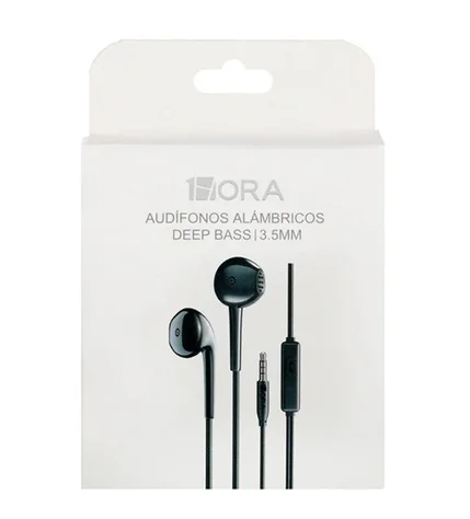 Audifono 1Hora 3.5 mm AUT111-AUT123-AUT117