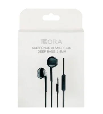Audifono 1Hora 3.5 mm AUT111-AUT123-AUT117