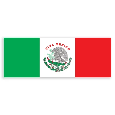 Bandera de México Mediana Papel