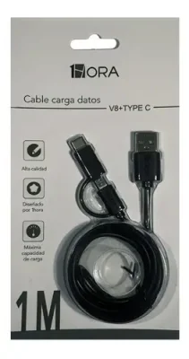Cable 2 en 1 1Hora