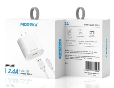Cargador Moreka Básico V8 MR1245