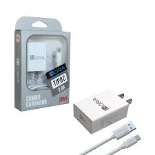 Combo Cargador Tipo C 1Hora