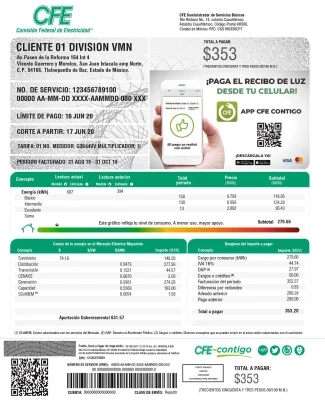 Consulta de Recibo de Luz