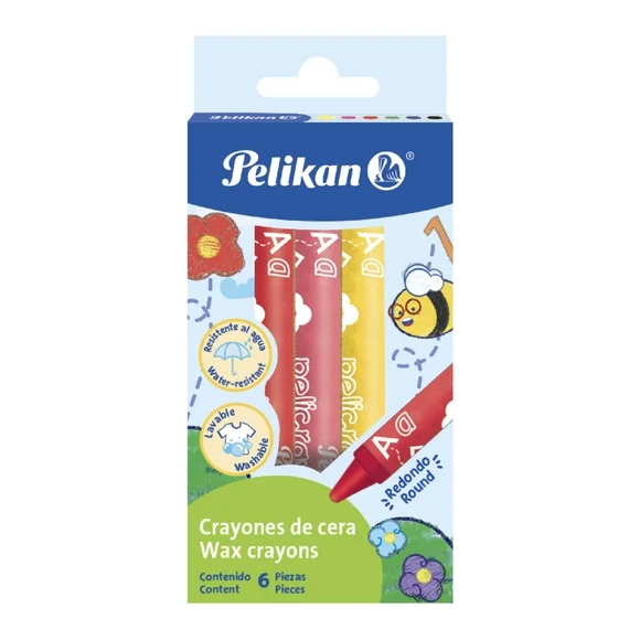 Crayola Chica 6 Piezas Pelikan