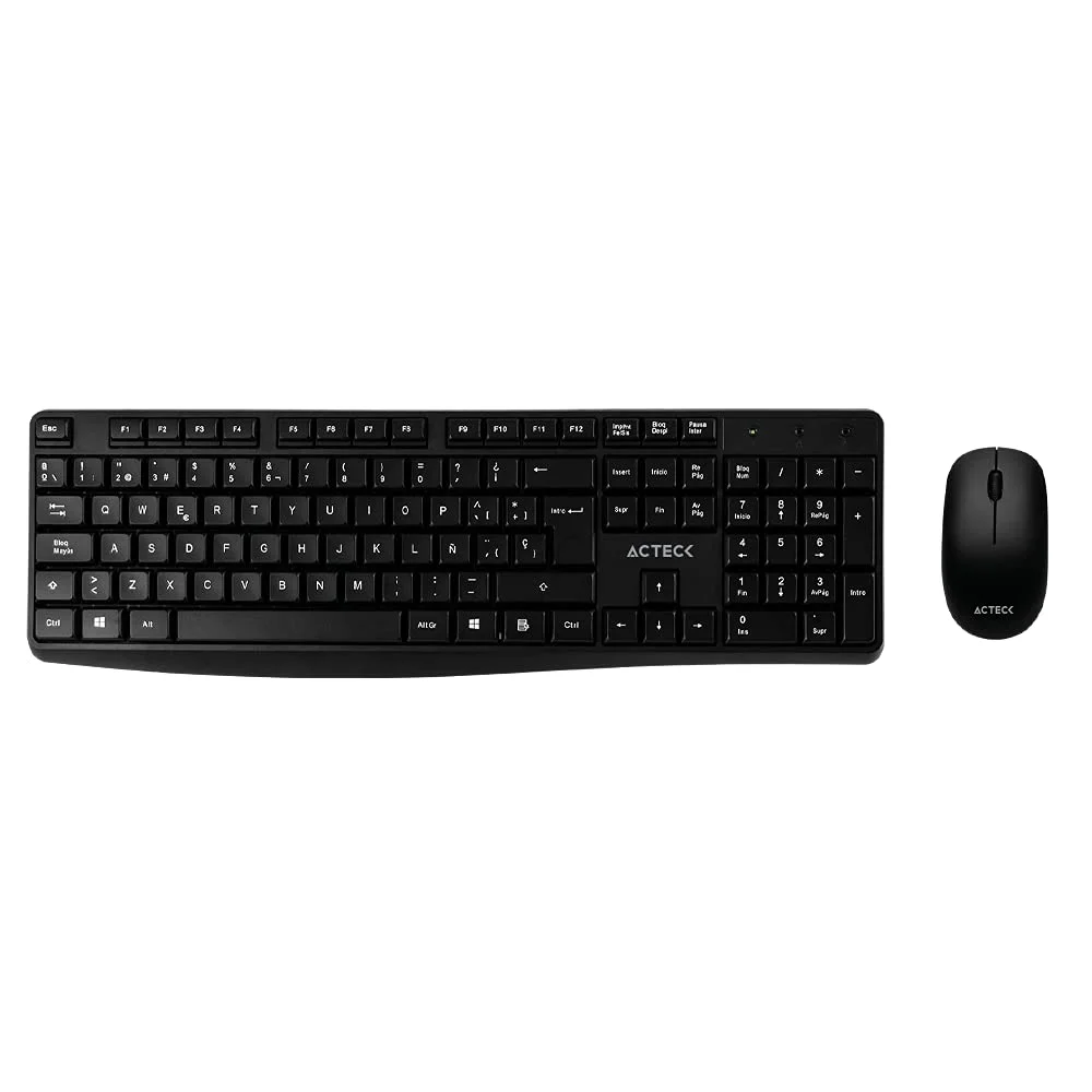 Kit de Teclado y Mouse Inalambrico Acteck Combo Creator MK440