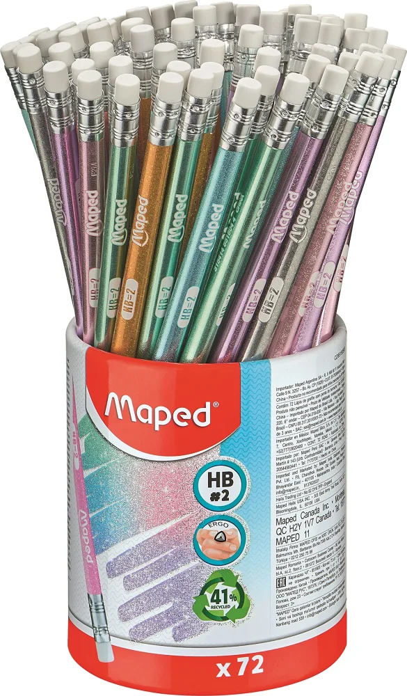 Lapiz Maped Triangular Colores