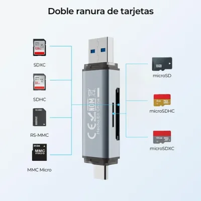 Lector de Tarjetas Woox MX0256