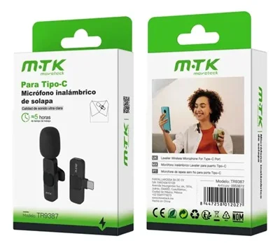 Microfono Inalambrico de Solapa TR9446