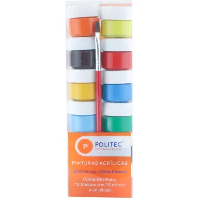 Pintura Acrilica Politec Paquete