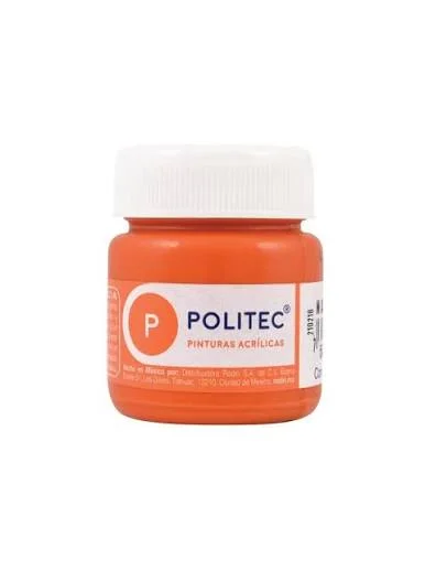 Pintura Politec Acrilica Naranja