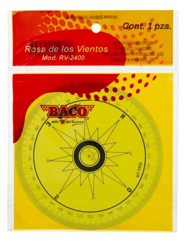 Transportador Rosa de los Vientos